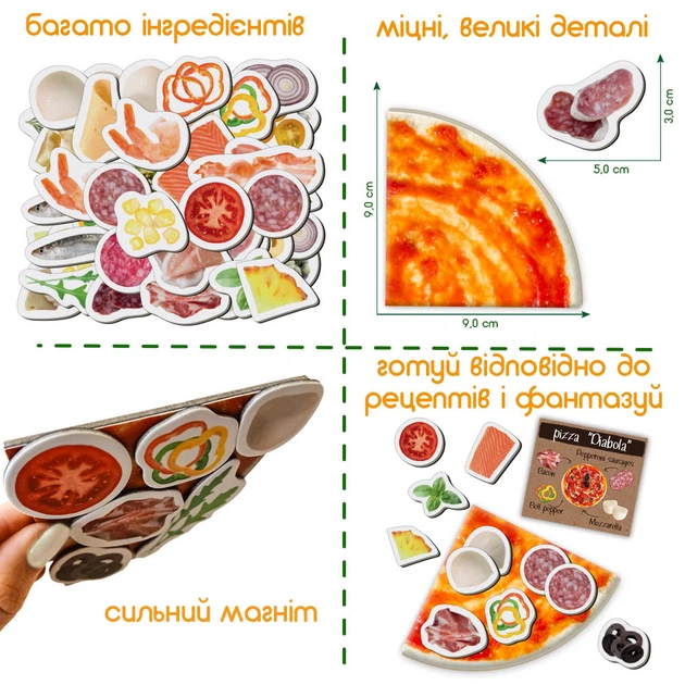 Игра магнитная настольная Magdum Пицца (ML4031-27 EN) - изображение 9