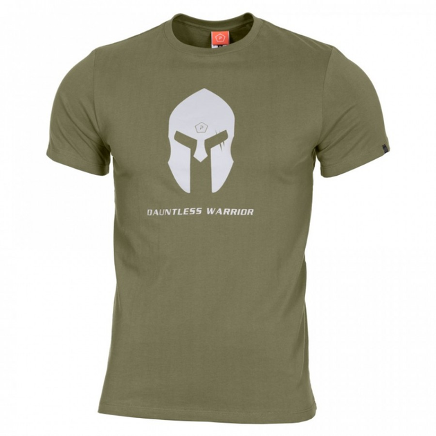 Футболка жіноча Spartan Helmet Pentagon Pentagon Olive Green L Тактична чоловіча - зображення 1