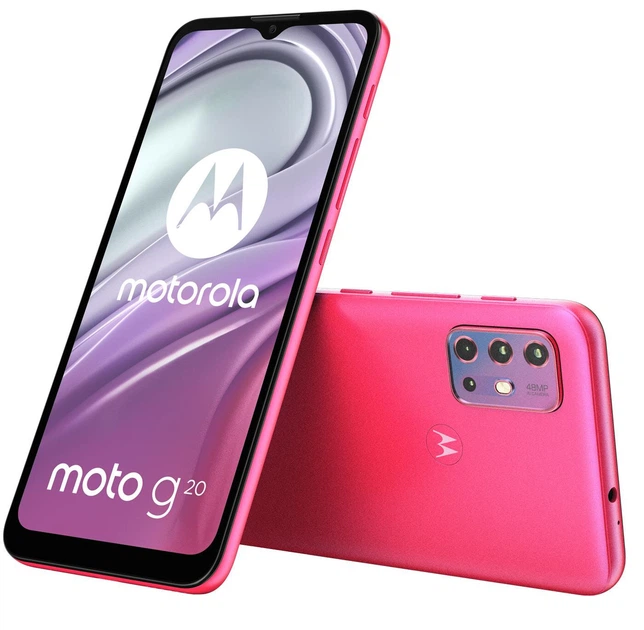 Мобільний телефон Motorola Moto G20 4/64GB Flamingo Pink (PANH0010PL) - зображення 6
