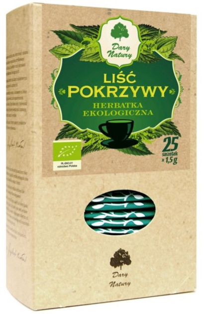 Dary Natury Pokrzywa Liść 25 x 1.5 g (DN375) - obraz 1