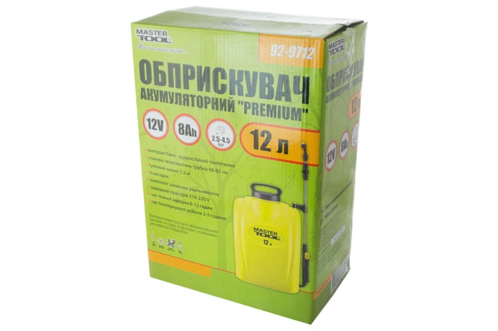 Опрыскиватель аккумуляторный Mastertool 12 л PRO (92-9712) - изображение 4