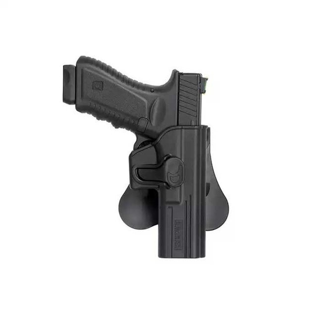 Тактическая, пластиковая кобура Amomax для пистолета Glock 17/22/31. - изображение 2