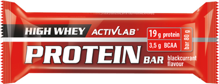 Протеїновий батончик ActivLab High Whey Protein Bar 80 г Ваніль-Йогурт (5907368884752) - зображення 1