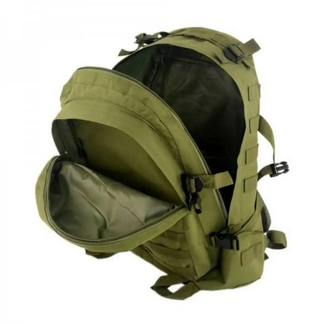 Тактичний рюкзак 40л (49x34x16 см), US Army M11, Олива - зображення 6