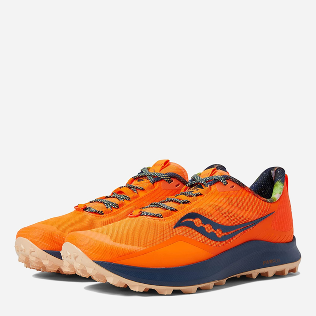 Чоловічі кросівки для бігу Saucony Peregrine 12 S20737-65 46 (11.5US) 29.5 см Оранжеві (195017690662) - зображення 2