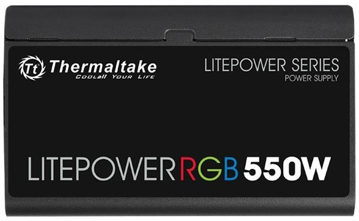 Zasilacz Thermaltake Litepower RGB 550W (PS-LTP-0550NHSANE-1) - obraz 8