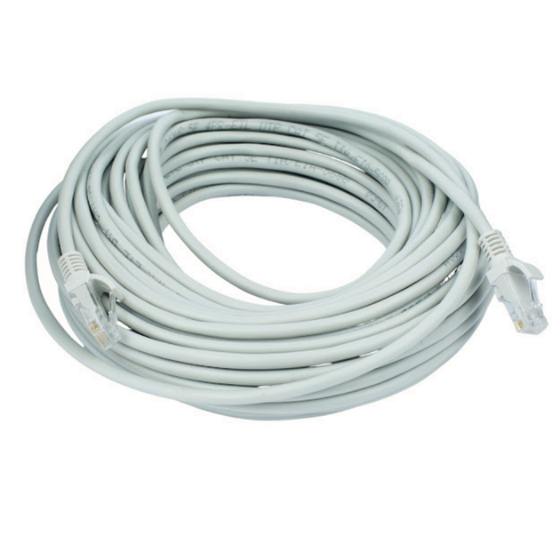 Кабель компьютерный патч-корд ProfCable7-2500 2xRJ45/Cat 5e 25м Белый - изображение 2