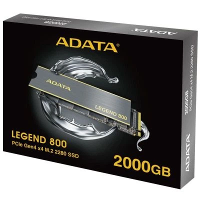 内蔵型SSD ADATA LEGEND800 2TB M.2 2280 SSD NVMe SSD накопитель a-data Legend 800 2tb m.2 2280 (aleg-800-2000gcs