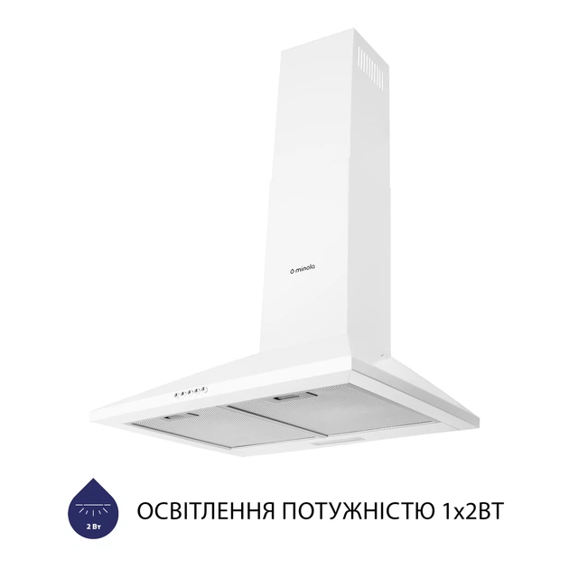 Вытяжка купольная Minola HK 6614 WH 1000 LED - изображение 3