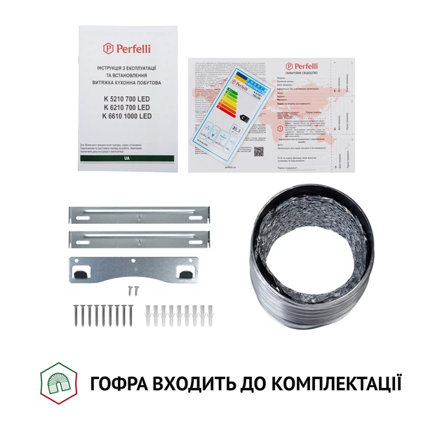 Витяжка купольна PERFELLI K 6210 I 700 LED - изображение 10