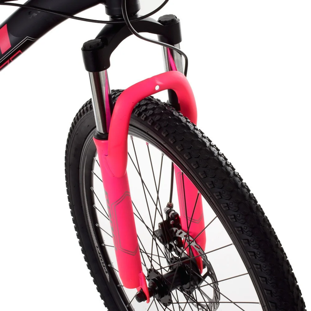 Велосипед "BELLE" PROF1 G26BELLE A26.2 26 д. Алюм.рама 17", SHIMANO 21SP, алюм., DB, FW TZ500, черно-малиновый - изображение 3