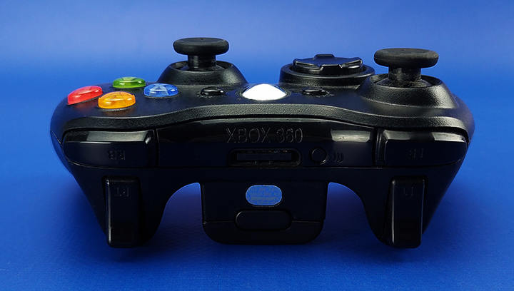 Набір Консоль Microsoft Xbox 360 LT3.0 120GB White Б/У + Геймпад Бездротовий RMC Black - зображення 8