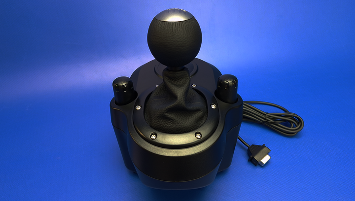 Важіль перемикання передач Дротовий Logitech PlayStation 4 Driving Force Shifter (941-000119, 941-000130) Black 1.7m - Фото 6 Важіль перемикання передач Дротовий Logitech PlayStation 4 Driving Force Shifter (941-000119, 941-000130) Black 1.7m - зображення 6