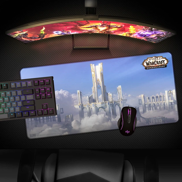 Ігрова поверхня Blizzard Entertainment World of WarCraft Shadowlands Bastion XL Speed (FBLMPWOWBASTI21XL) - зображення 3
