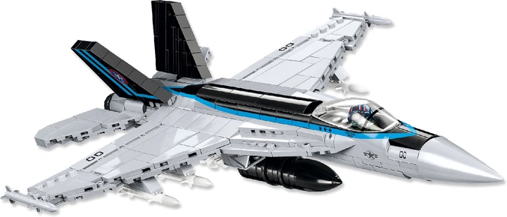 Klocki konstrukcyjne Cobi Top Gun 2 Myśliwiec bombardujący F/A-18E/F "Super Hornet" 570 elementów (COBI-5805) - obraz 2