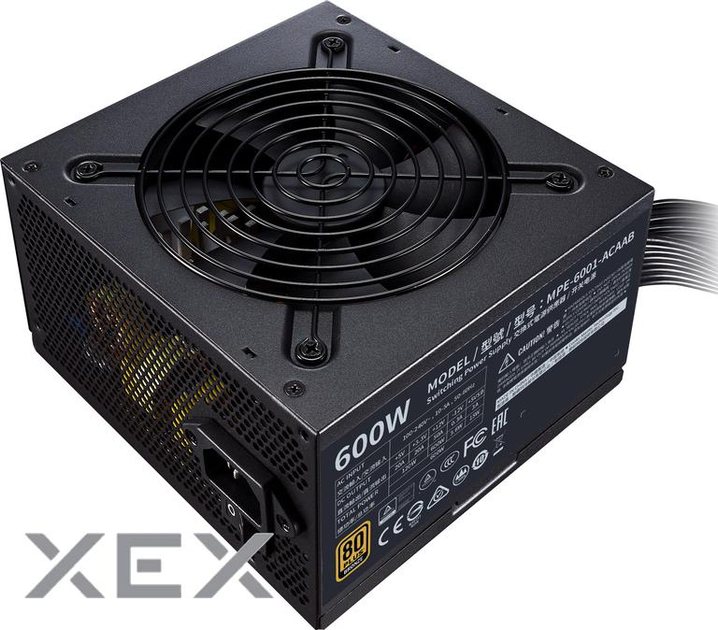 Блок питания CoolerMaster 600W MWE 600 Bronze V2 (MPE-6001-ACAAB-EU ...
