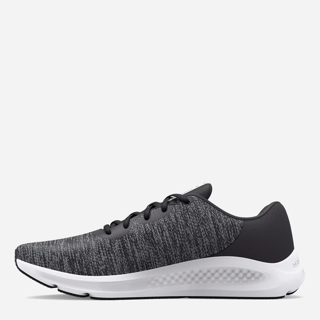 Чоловічі кросівки для бігу Under Armour Charged Pursuit 3 Twist 3025945-100 41 (8US) 26 см Сірі (195253060021) (955555901089381) - Уцінка - зображення 3
