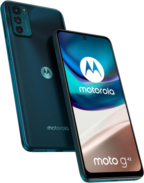 Smartfon Motorola Moto G42 4/64GB Atlantic Green (PAU00012PL) - obraz 7