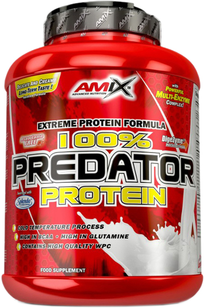 Protein Amix Predator Protein 1000 g Herbatniki z kremem (8594159534568) - obraz 1