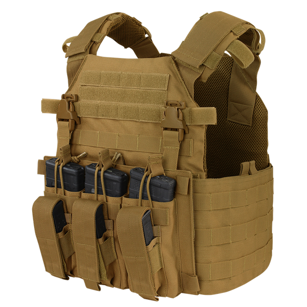 Модульный плитонос Condor VANQUISH PLATE CARRIER 201079 Coyote Brown - изображение 3