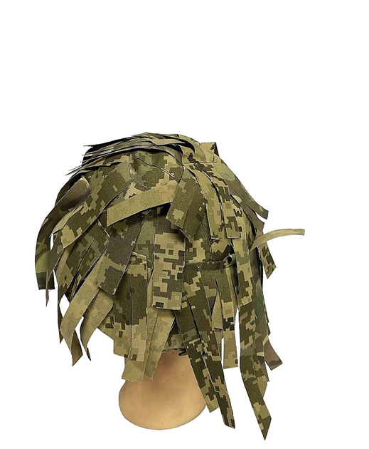 Кавер, чехол на каску маскировочный Кикимора, размер XL - изображение 1
