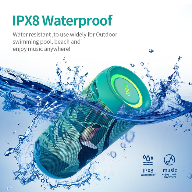 Портативнкая колонка Mifa A90 green 60 Вт IPX8 Bluetooth 5.0 – фото ...