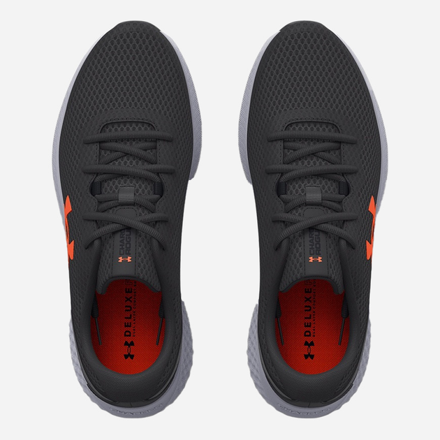 Чоловічі кросівки для бігу Under Armour Charged Rogue 3 3024877-100 42 (8.5US) 26.5 см Сірі (196039094308) - зображення 4