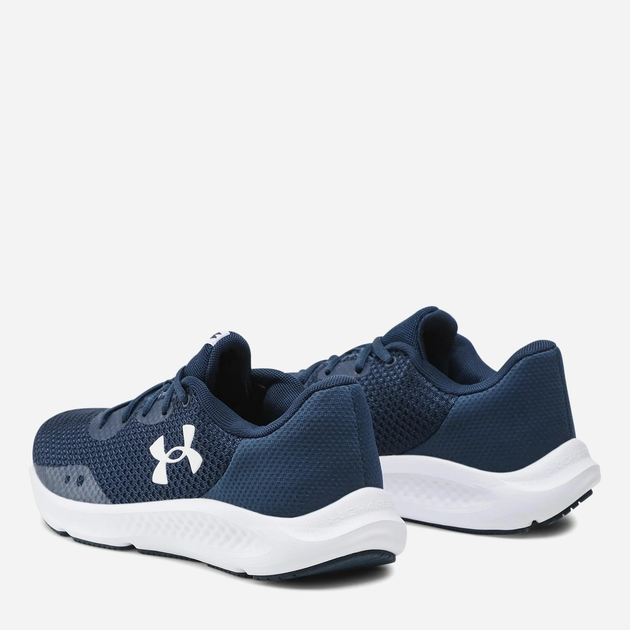 Чоловічі кросівки для бігу Under Armour Charged Pursuit 3 3024878-401 40.5 (7.5US) 25.5 см Сині (195252758387) - зображення 3