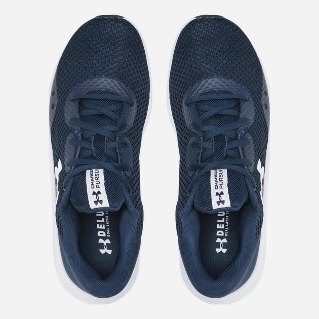 Чоловічі кросівки для бігу Under Armour Charged Pursuit 3 3024878-401 40.5 (7.5US) 25.5 см Сині (195252758387) - зображення 4