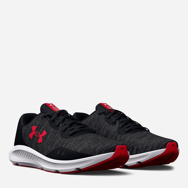 Buty do biegania męskie po asfalcie Under Armour Charged Pursuit 3 Twist 3025945-002 42 (8.5US) 26.5 cm Czarne (195253652424) - obraz 2