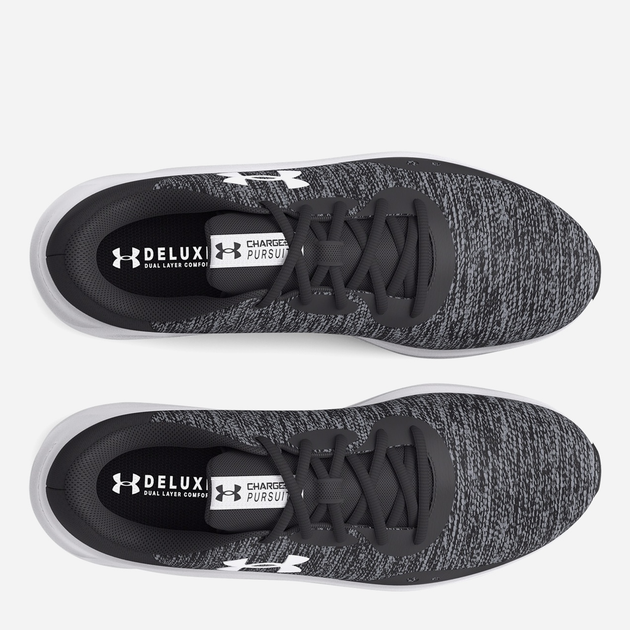 Buty do biegania męskie Under Armour Charged Pursuit 3 Twist 3025945-100 45 (11US) 29 cm Szare (195253059438) - obraz 4