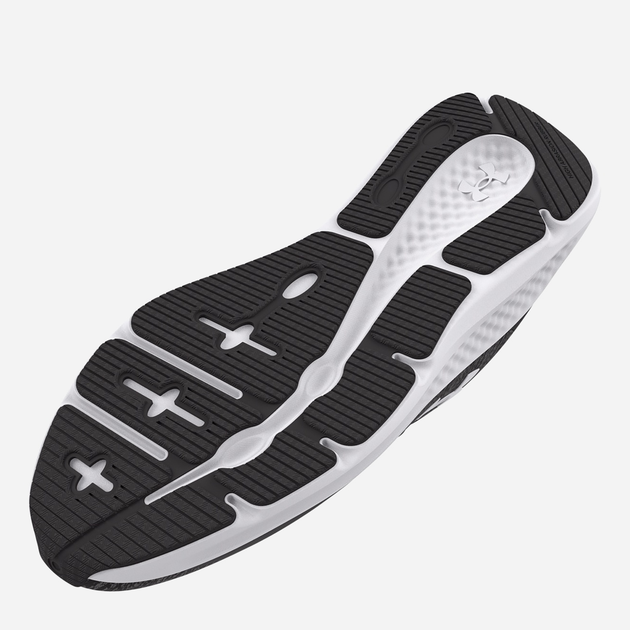Чоловічі кросівки для бігу Under Armour Charged Pursuit 3 Twist 3025945-100 44 (10US) 28 см Сірі (195253059414) - зображення 5