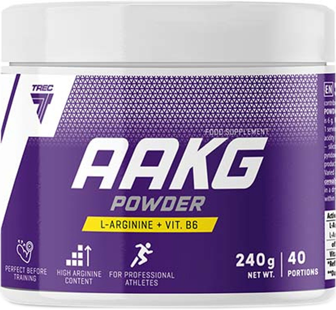 Амінокислота Trec Nutrition AAKG Powder 240 г Апельсин (5902114040390) - зображення 1