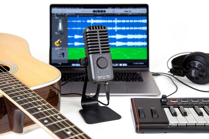 USB микрофон для iPhone, iPad, Mac, ПК и Android IK MULTIMEDIA iRig Stream Mic Pro - Фото 6 USB микрофон для iPhone, iPad, Mac, ПК и Android IK MULTIMEDIA iRig Stream Mic Pro - изображение 6