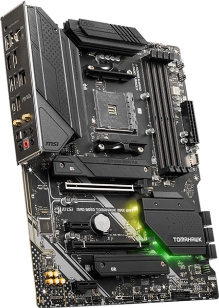 Płyta główna MSI MAG B550 TOMAHAWK MAX WIFI (sAM4, AMD B550, PCI-Ex16) - Zdjęcie 3 Płyta główna MSI MAG B550 TOMAHAWK MAX WIFI (sAM4, AMD B550, PCI-Ex16) - obraz 3