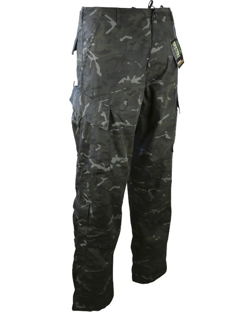 Штани тактичні KOMBAT UK ACU Trousers XL чорний (kb-acut-btpbl) - зображення 1