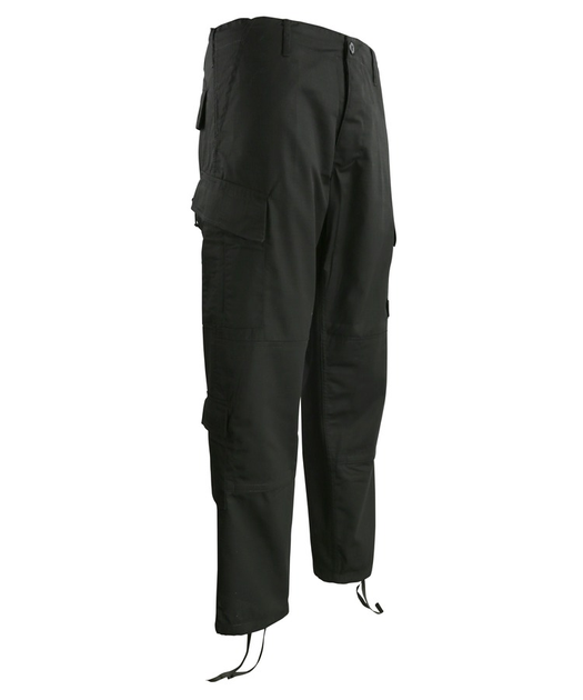 Штани тактичні KOMBAT UK ACU Trousers L чорний (kb-acut-plblk) - зображення 1