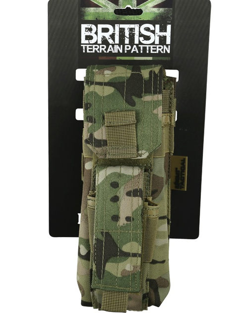 Підсумок для АК і пістолетного магазину KOMBAT UK Single Mag Pouch with PISTOL Mag Uni мультікам (kb-smpp-btp) - изображение 1