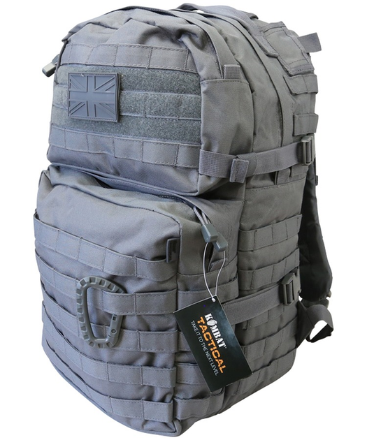 Рюкзак тактичний KOMBAT UK Medium Assault Pack 40ltr Uni сірий (kb-map-gr) - изображение 1