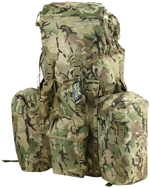 Рюкзак тактичний KOMBAT UK Full size PLCE system 120ltr Uni мультікам (kb-fsplces-btp) - изображение 1