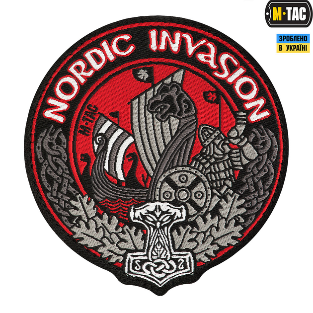 M-Tac нашивка Nordic Invasion (жаккард) - изображение 1