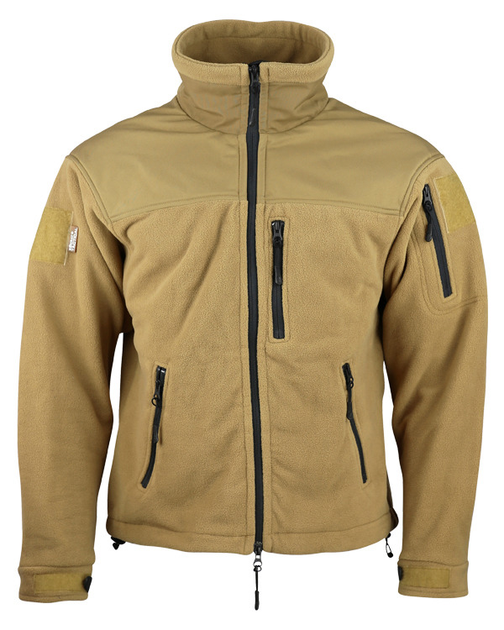 Фліс тактичний KOMBAT UK Defender Tactical Fleece XXXL койот (kb-dtf-coy) - зображення 1