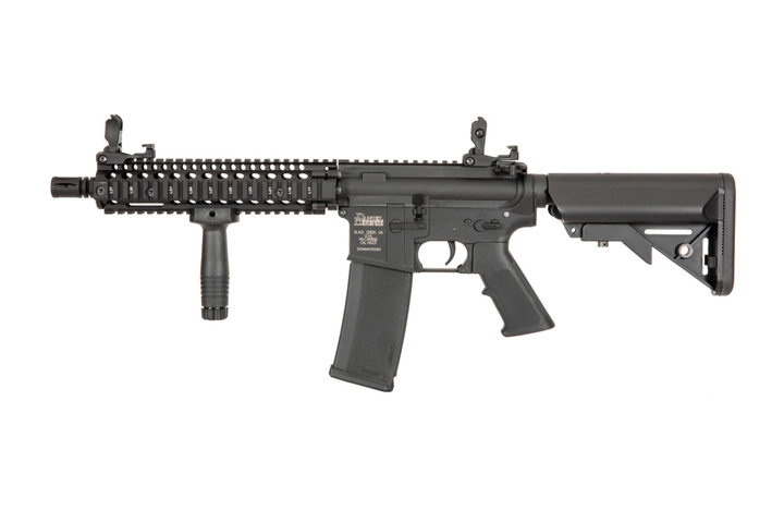 Страйкбольна штурмова гвинтівка Specna Arms M4 SA-C19 Core Daniel Defense Black - зображення 1