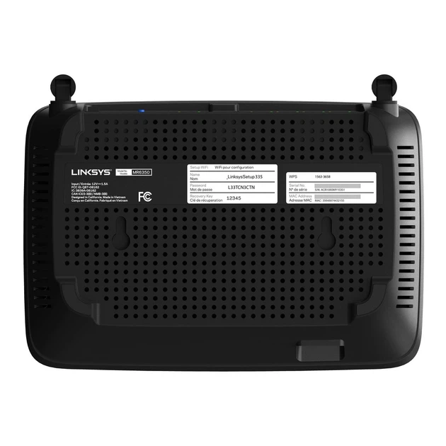 Бездротовий маршрутизатор Linksys DUAL-BAND MESH WIFI 5, AC1300 (MR6350) - изображение 4