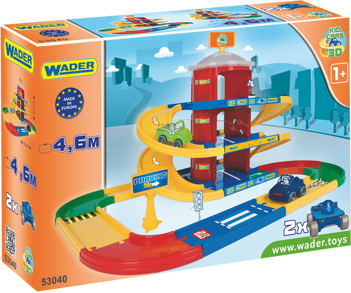 Garaż 3 piętra Kid Cars 3D Wader (53040) - obraz 1