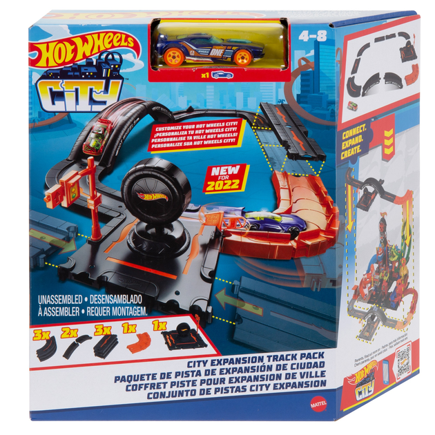 Ігровий набір Hot Wheels Транспортні шляхи для міста (HDN95) - зображення 4