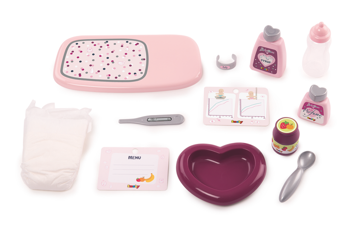 Etui Smoby Toys Baby Nurse Provence z akcesoriami do karmienia i pielęgnacji (7600220341) - obraz 2