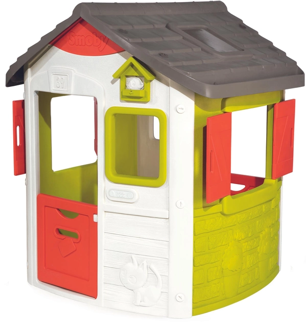 Будиночок лісничого Smoby Toys Нео з віконницями (810500) (3032168105003) - зображення 1