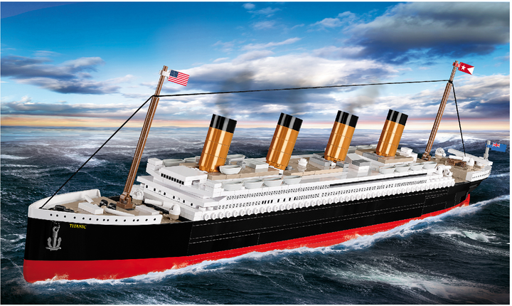 Klocki konstrukcyjne Cobi Titanic 1:450 960 elementów (COBI-1928) - obraz 9