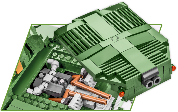 Klocki konstrukcyjne Cobi Czołg M26 Pershing 1:28 904 elementy (COBI-2564) - obraz 5